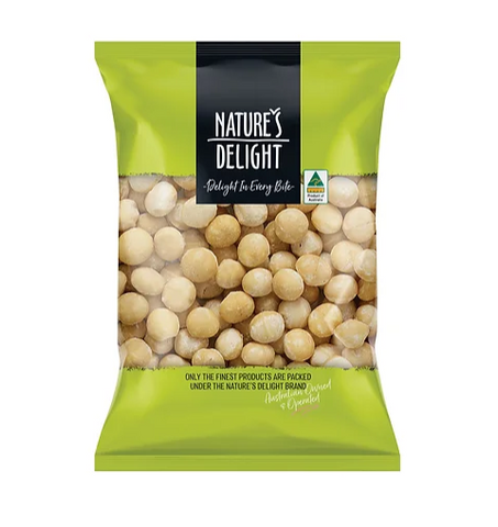 Nature's Delight Australian Raw Macadamia 300g