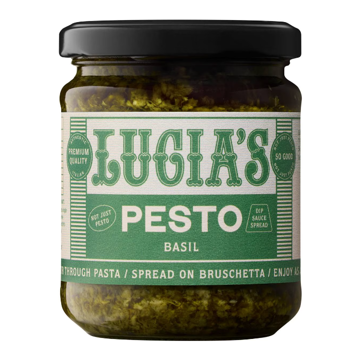 Lucia's Pesto - Basil 190g