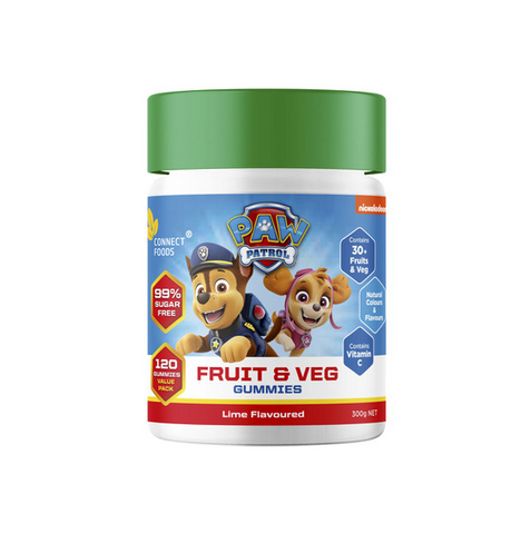 Paw Patrol Kids Gummies Fruit & Veg 300g