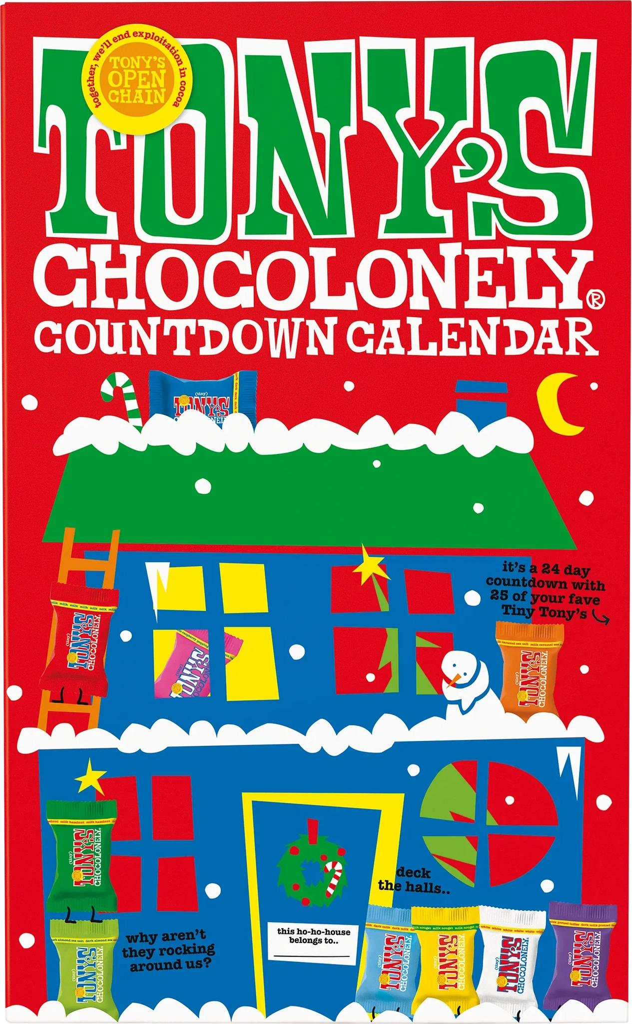 Tony's Chocolonely - Christmas Advent Calendar