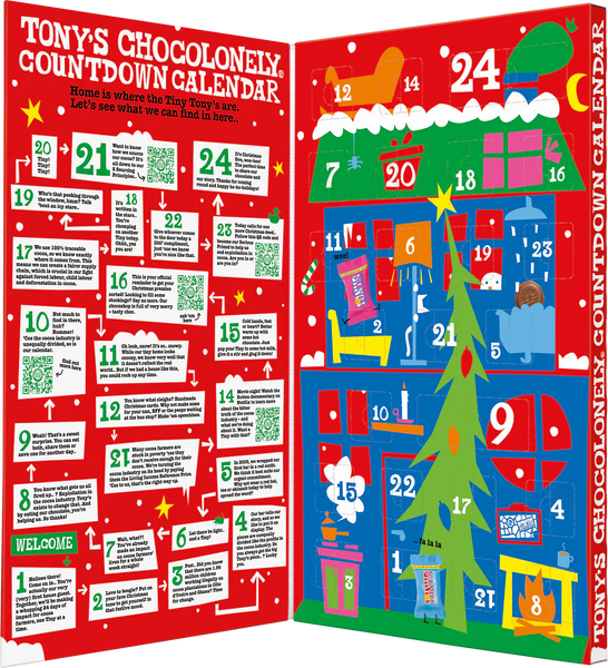 Tony's Chocolonely - Christmas Advent Calendar