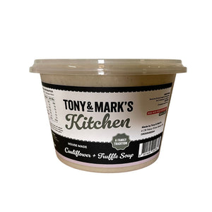 Tony & Mark's Kitchen - Cauliflower + Truffle Soup 500ml