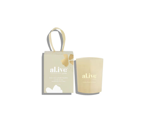 Al.ive - Mini Soy Candle - Golden Wattle & Citrus