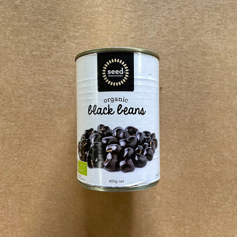 Seed Wholefoods - Organic Black Beans 400g