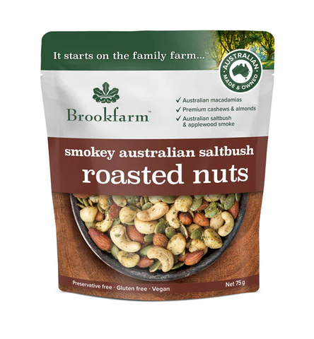 Brookfarm Snacks - Roasted Nuts Smokey Australian Saltbush