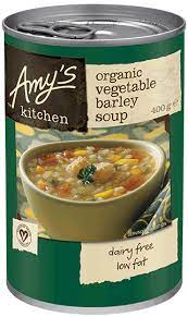 Amy's Kitchen Organic Chunky Vegetable Barley Soup 400g