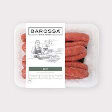 Barossa Fine Foods - Beef Sausages 480g