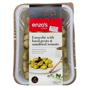 Enzos Gnocchi with basil pesto & sundried tomato 300g