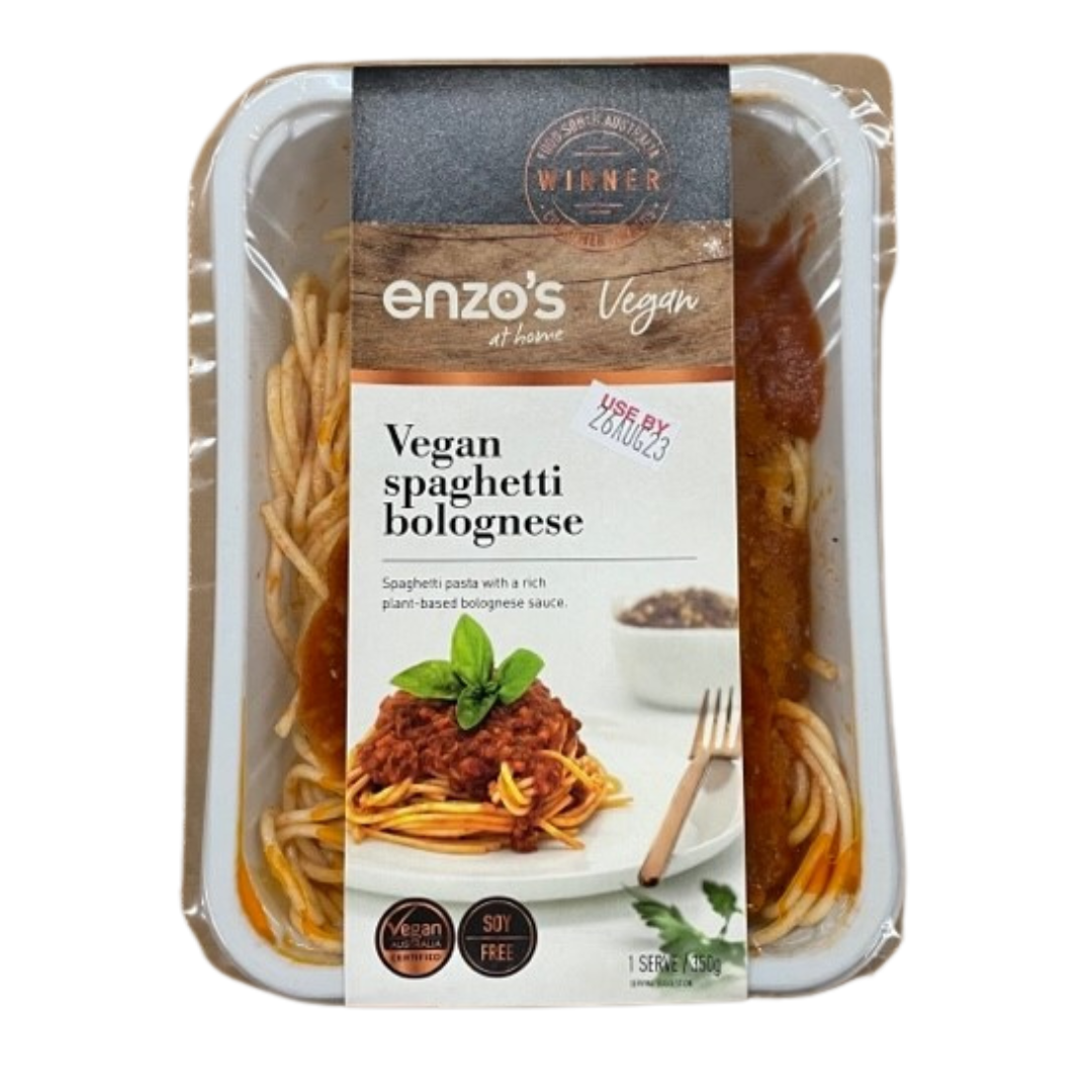 Enzos Vegan Spaghetti Bolognese 350g