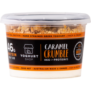 Yoghurt Shop Caramel Crumble Yoghurt 500g