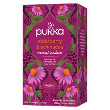 Pukka Tea - Elderberry & Echinacea 40g x 20 sachets