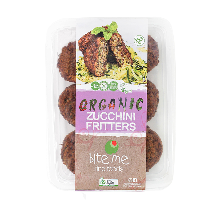 Bite Me -  Organic Zucchini Fritters