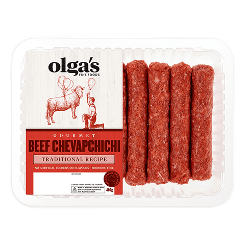 Olga's Fine Food - Beef Chevapchichi 400g