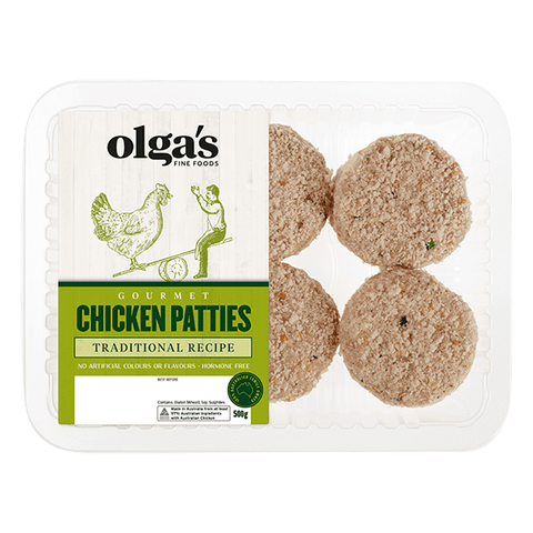 Olga's Fine Food - Chicken Patties 500g
