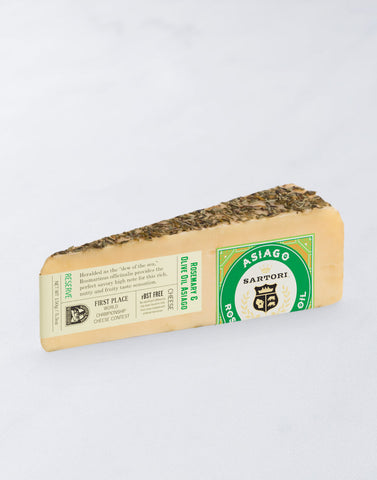 Asiago Cheese Rosemary & Olive Oil 150g