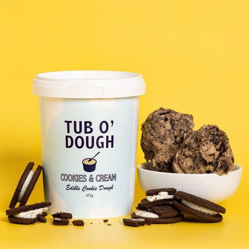 Tub O' Dough - Cookies & Cream Cookie Dough 475g