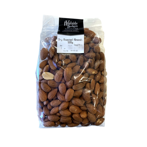 Nuts - A/Select Almonds dry Roasted 500g