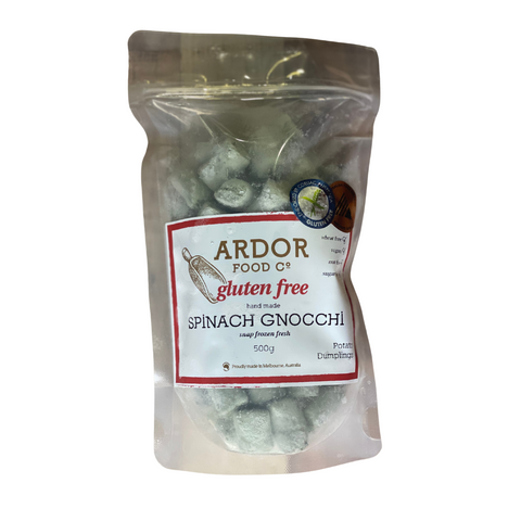 Ardor Food Co GF Spinach Gnocchi 500g