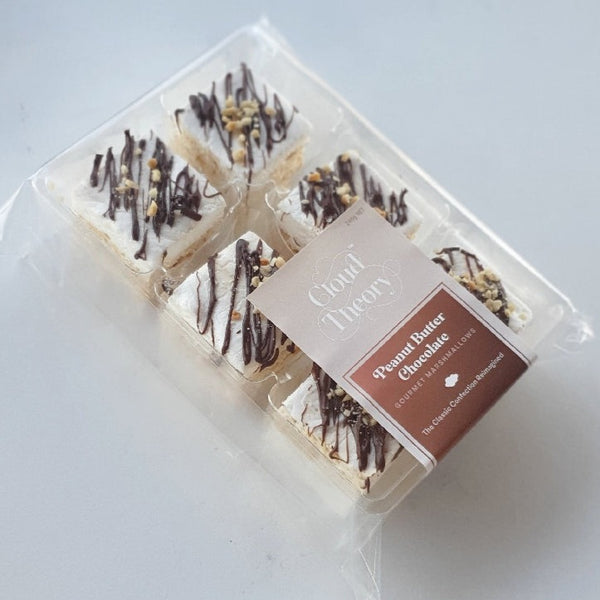 Cloud Theory Marshmallow - Peanut Butter Chocolate 6 Piece Tray
