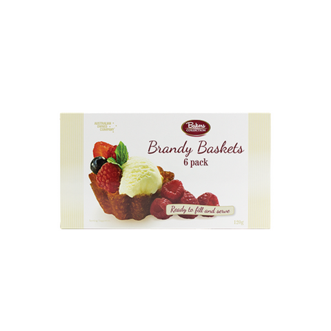 Baker's Collection Brandy Baskets 6pk 120g