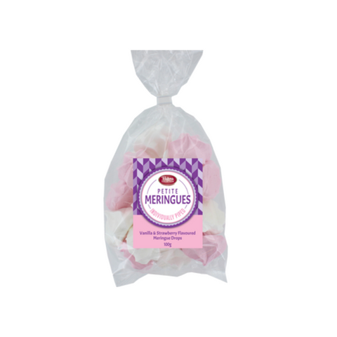 Baker's Collection Petite Meringues Vanilla / Strawberry 100g