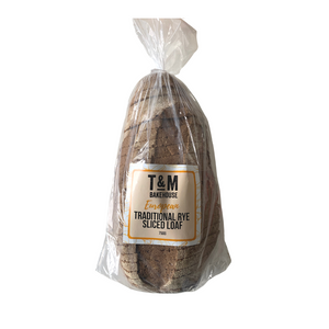 T&M Bakehouse European Traditional Rye Sliced Loaf