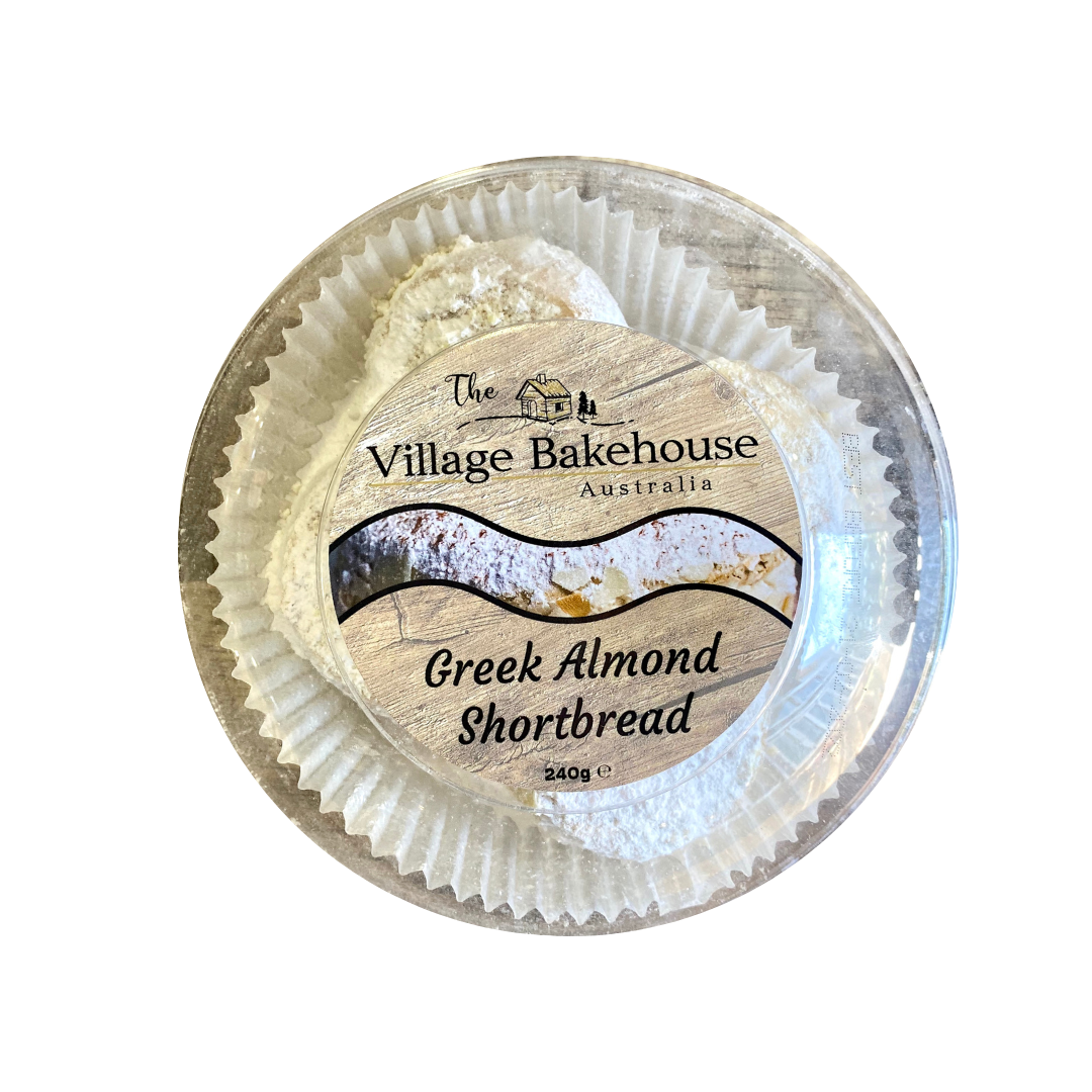 The Village Bakehouse Biscuits - Greek Almond Shortbread