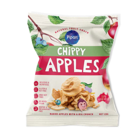 Pipan Natural Fruit Snack - GF Chippy Apples 20g