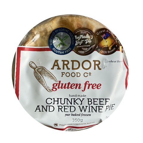 Ardor Food Co GF Chunky Beef & Red Wine Pie 350g