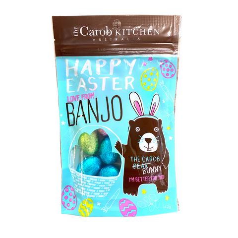 The Carob Kitchen - Happy Easter Love from Banjo Mini Egg Bag 140g