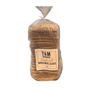 T&M Bakehouse Sandwich Wholemeal Sliced Bread