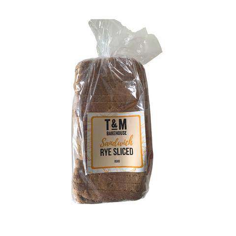 T&M Bakehouse Sandwich Rye Sliced Loaf