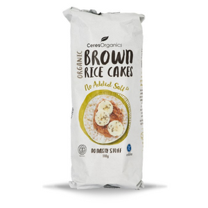 Ceres Organics - GF Brown Rice Cakes No Added Salt
