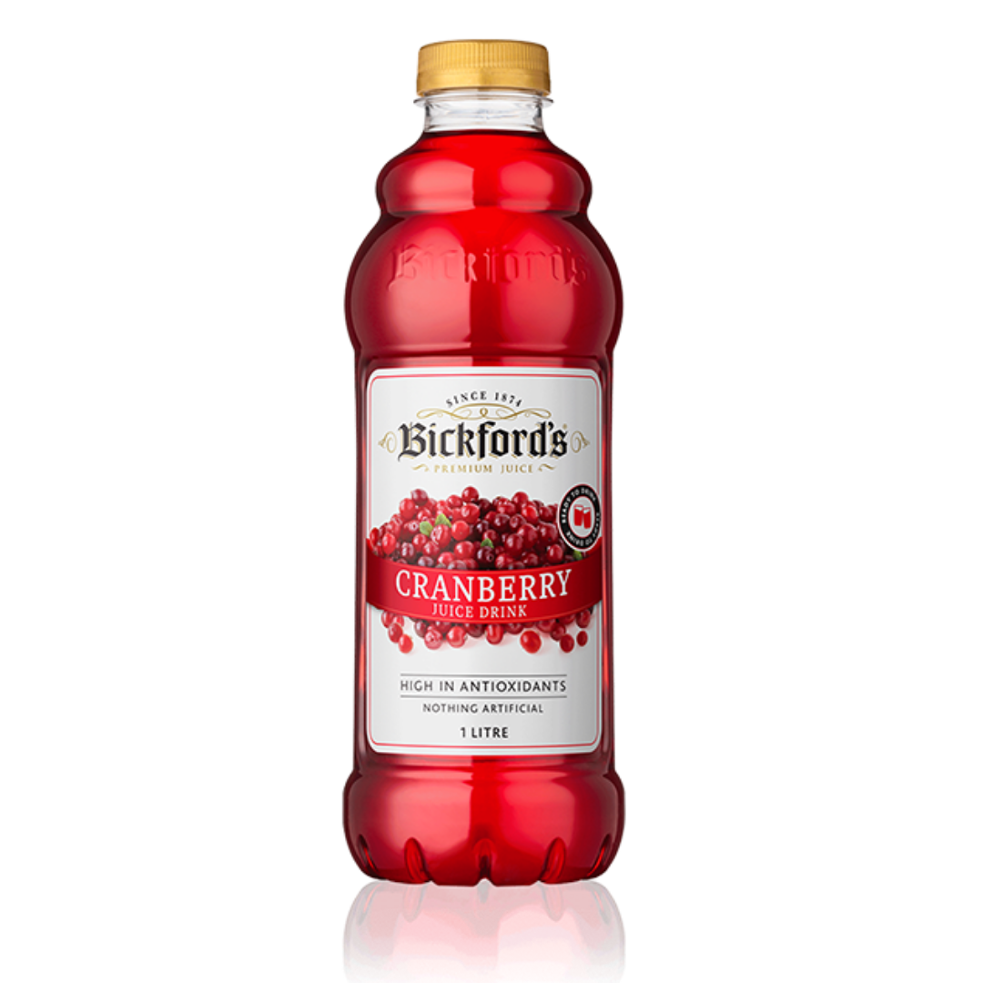 Bickford's Cranberry Juice 1ltr