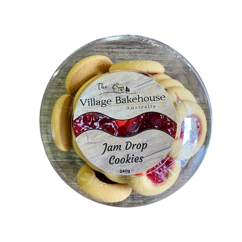 The Village Bakehouse - Jam Drop Cookies