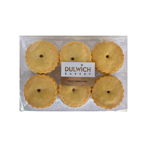 Dulwich Bakery Fruit Mince Pies 6pk 700g