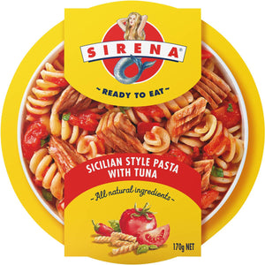 Sirena Ready to Eat - Sicilian Style Pasta with Tuna 170g