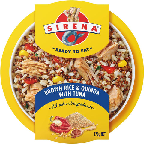 Sirena Ready to Eat- Brown Rice & Quinoa With Tuna 170g