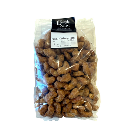 Nuts - A/Select Honey Cashews 500g