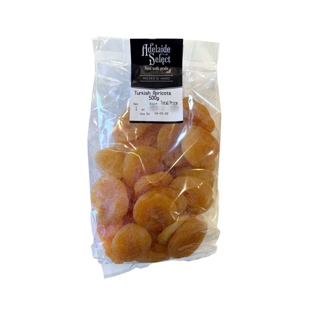 Dried Fruit - A/Select Turkish Apricots 500g