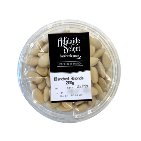 Nuts - A/Select Almonds Blanched 200g