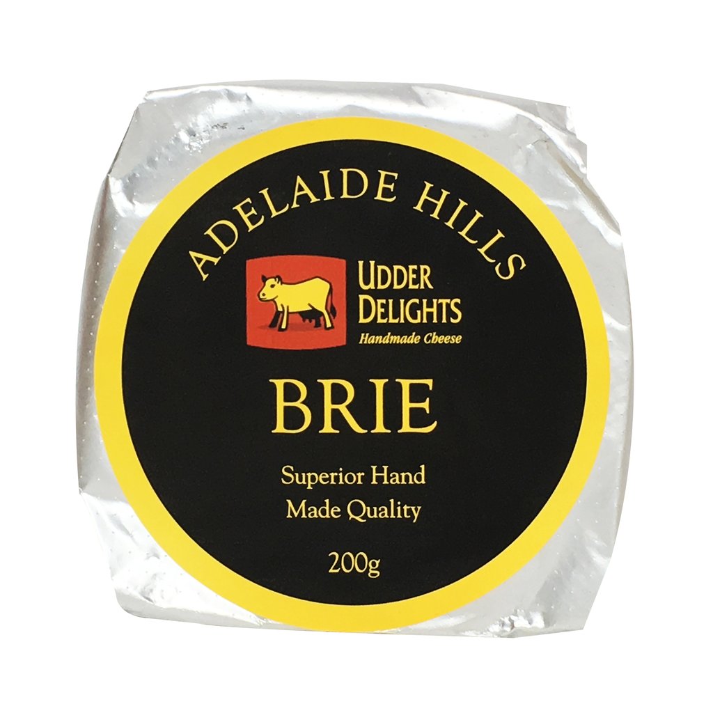 Adelaide Hills - Udder Delights Brie 200g