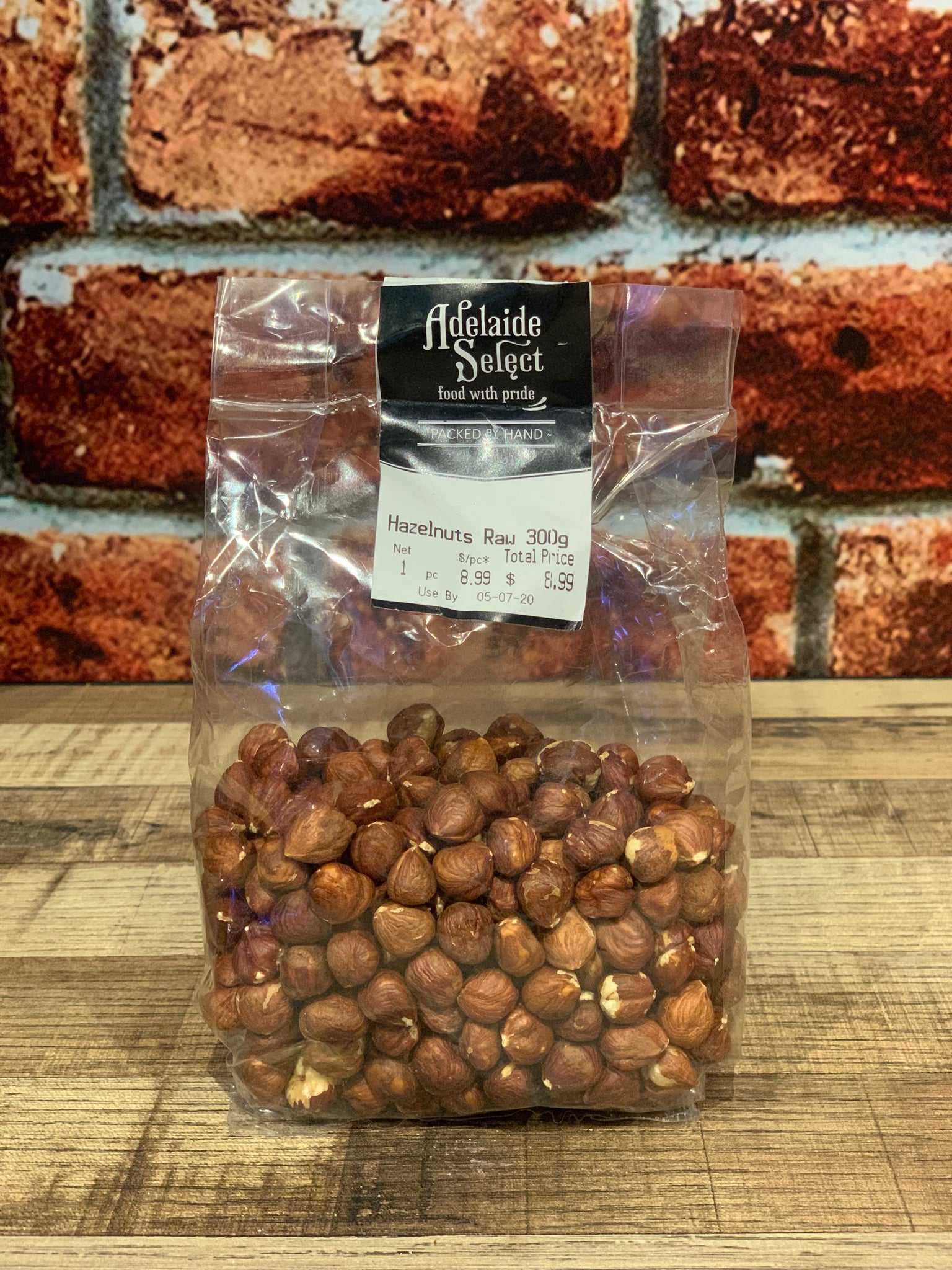 Nuts - A/Select Raw Hazelnuts 300g