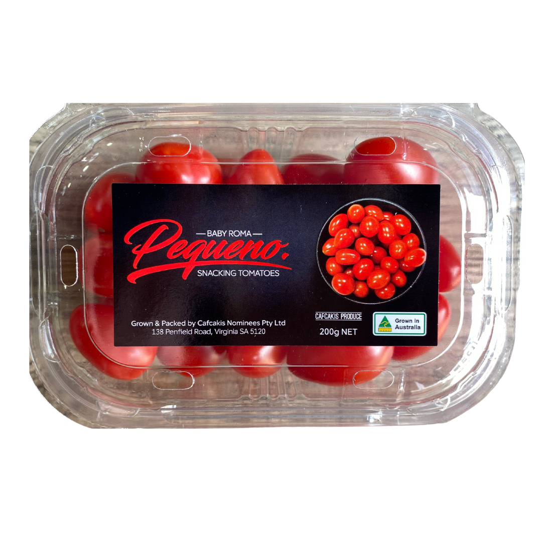 Tomatoes - Mini Roma Tomatoes 200g