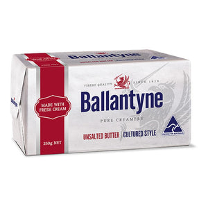 Ballantyne Butter Unsalted Block 250g