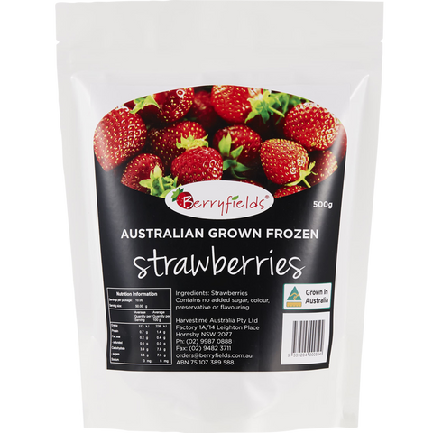 Frozen - Berryfields Strawberries 400g