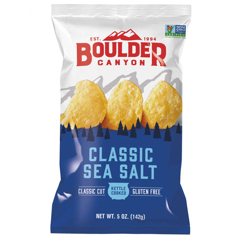 Boulder Chips Sea Salt 142g