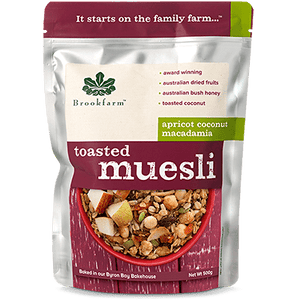 Brookfarm Muesli Toasted Apricot & Macadamia 500g