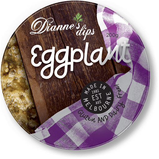 Dianne's Dips Eggplant 200g