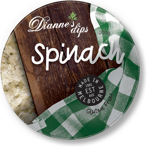 Dianne's Dips Spinach 200g